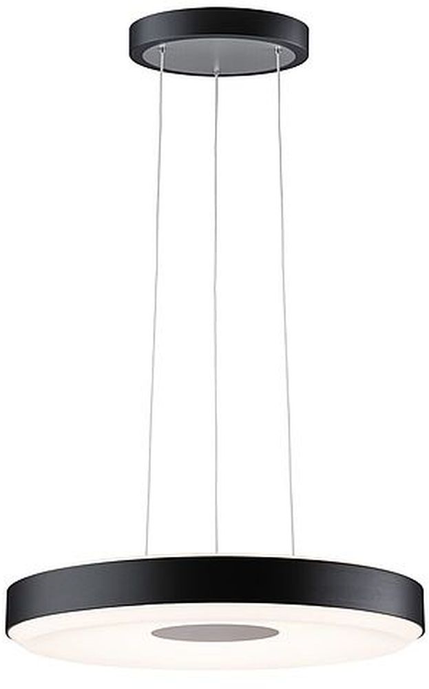 Paulmann Puric Pane lampada sospesa 1x22 W nero-grigio/cenere 79517