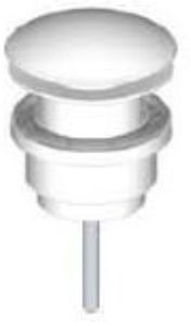 Riho tappo per lavabo bianco 205206