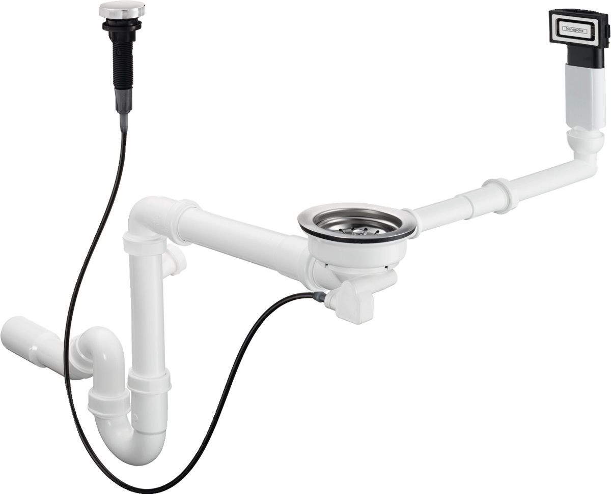 Hansgrohe D16 completo sifone e troppopieno 43937000