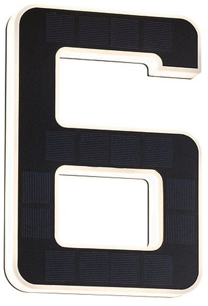 Paulmann Outdoor Solar lampada da parete 1x0.2 W nero 79847