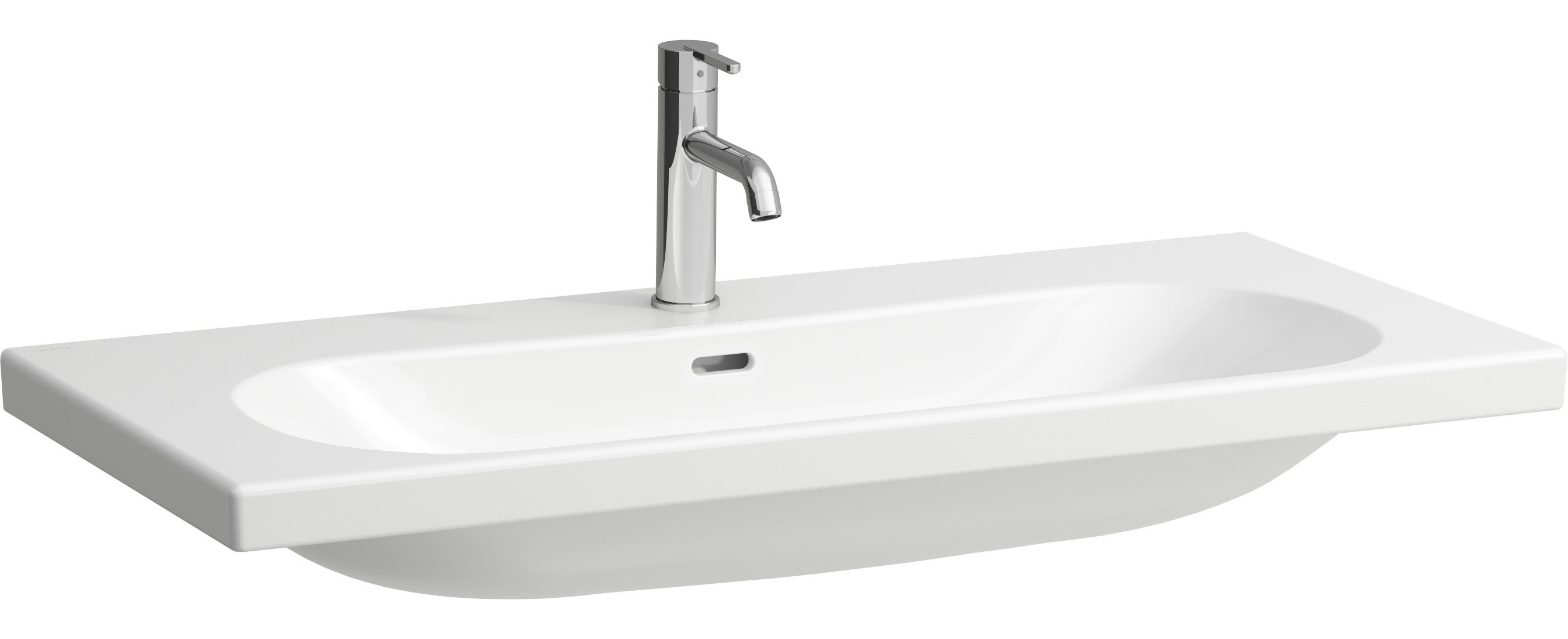 Laufen Lua lavabo 100x46 cm rettangolare a parete bianco H8160890001041