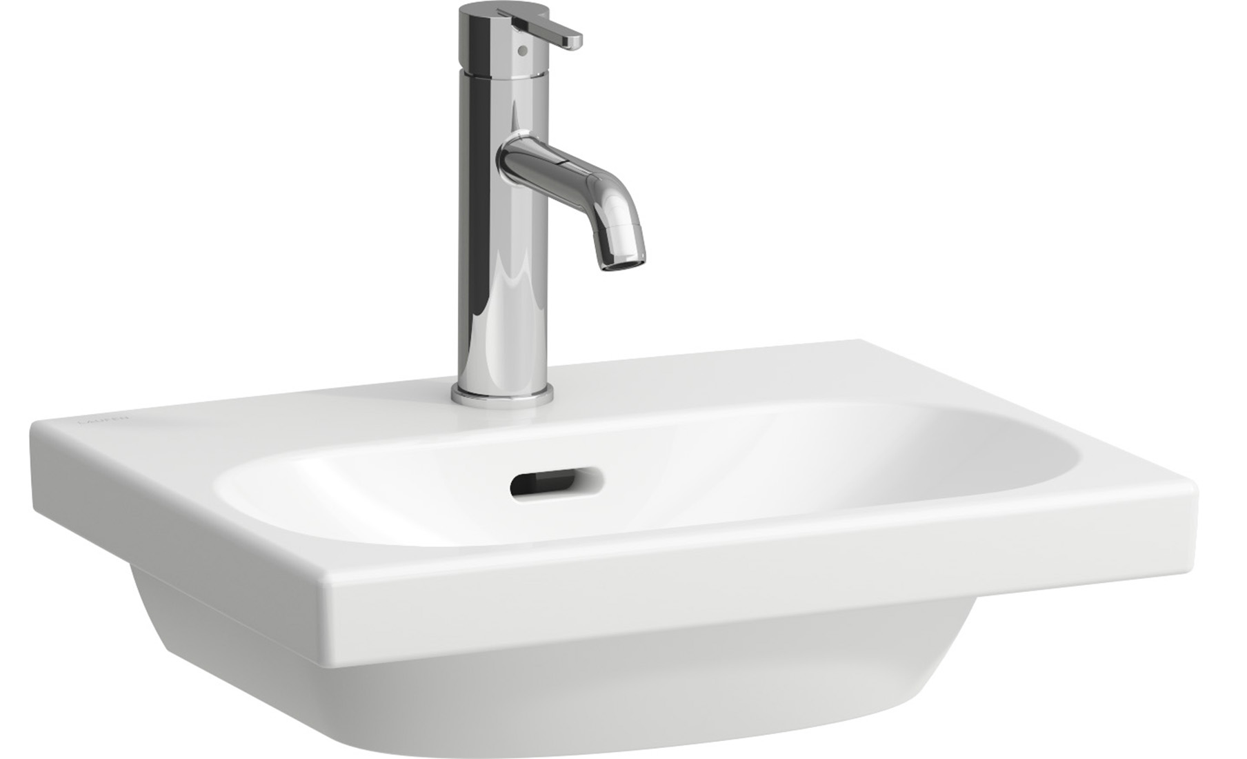 Laufen Lua lavabo 45x35 cm rettangolare a parete bianco H8150810001091
