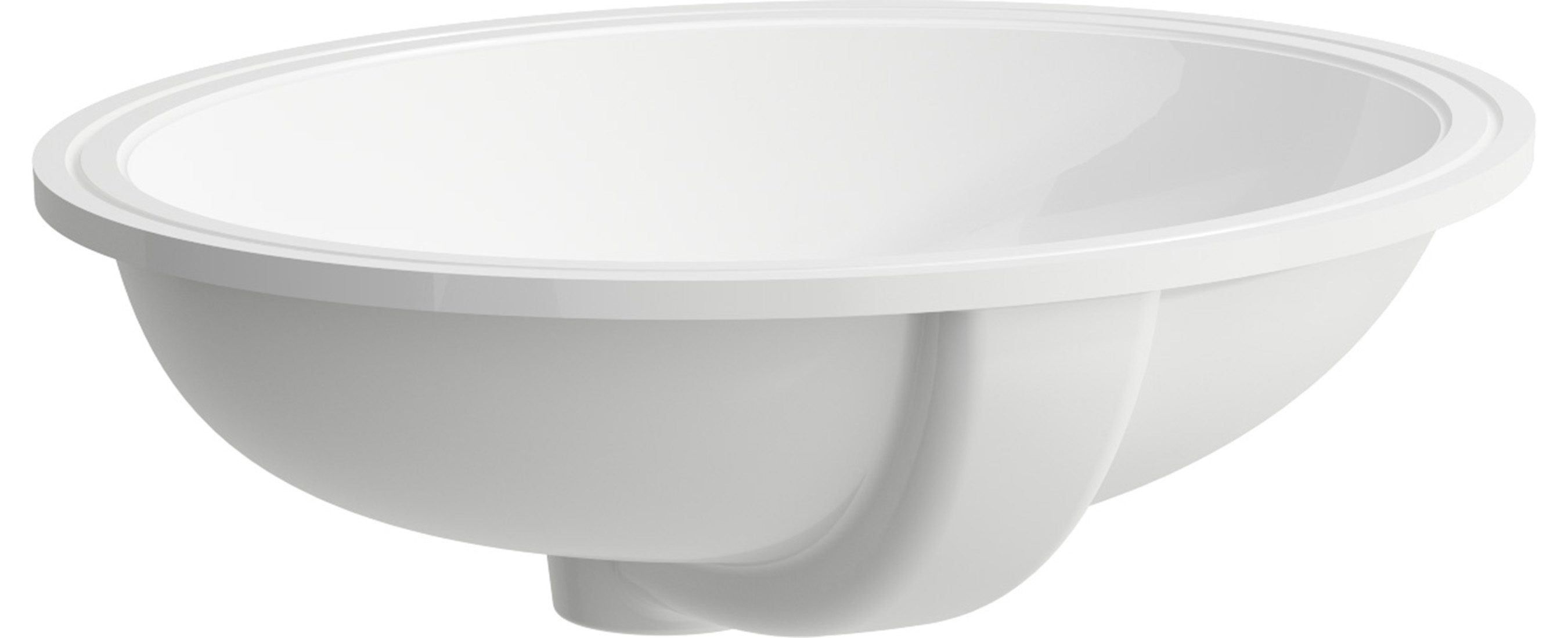 Laufen Savoy lavabo 44x36 cm ovale sottopiano bianco H8189420001551