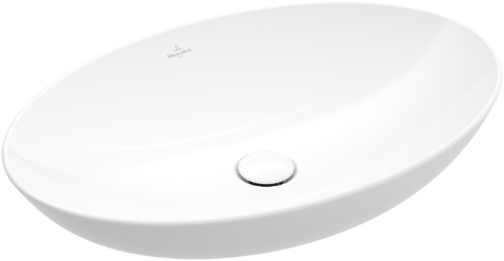 Villeroy & Boch Loop & Friends lavabo 62x42 cm ovale da appoggio bianco 4A480101
