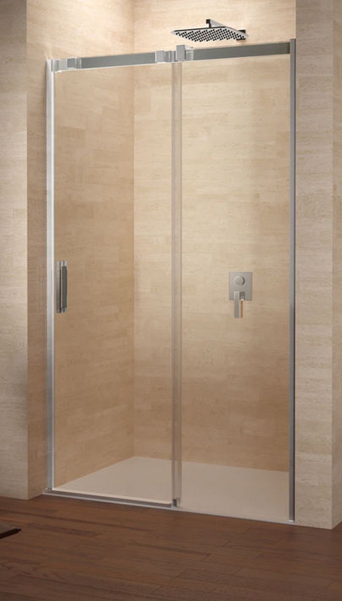 Riho Ocean porta doccia 140 cm scorrevole cromo lucida/vetro trasparente G006003120