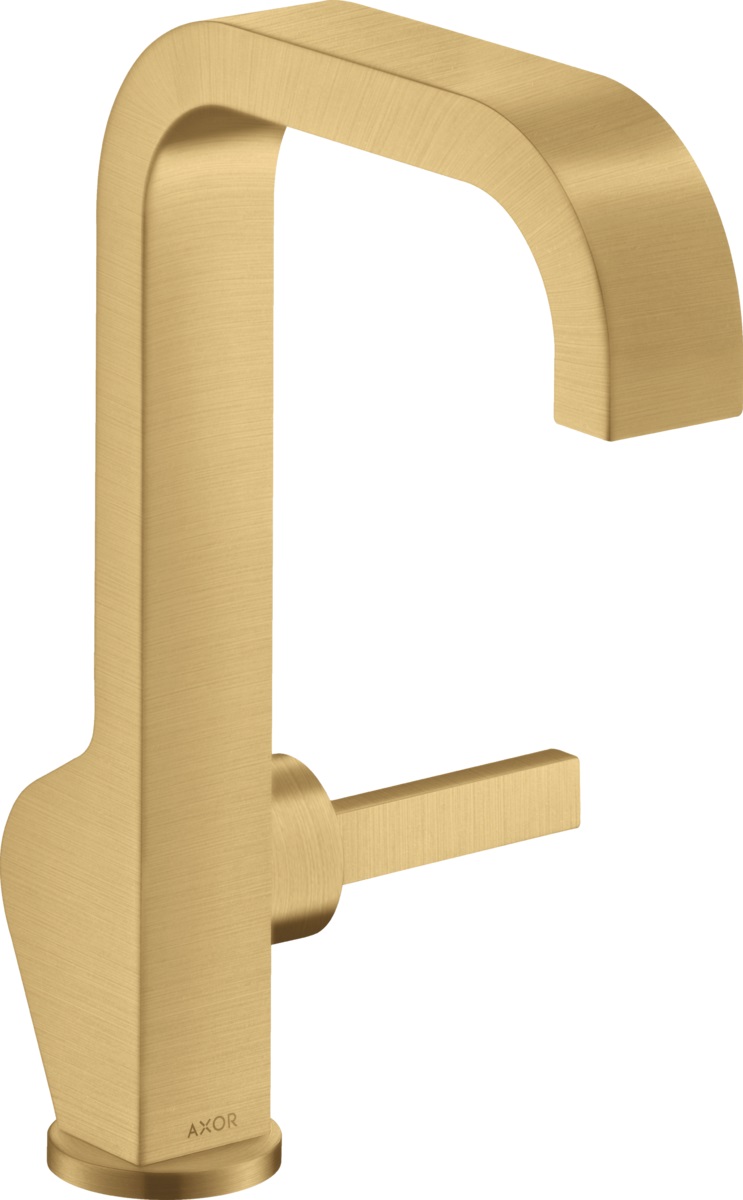 Axor Citterio rubinetto per lavabo verticale oro 39037250