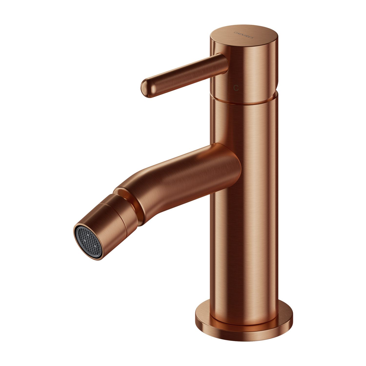 Omnires Y rubinetto per bidet verticale rame Y1220CPB