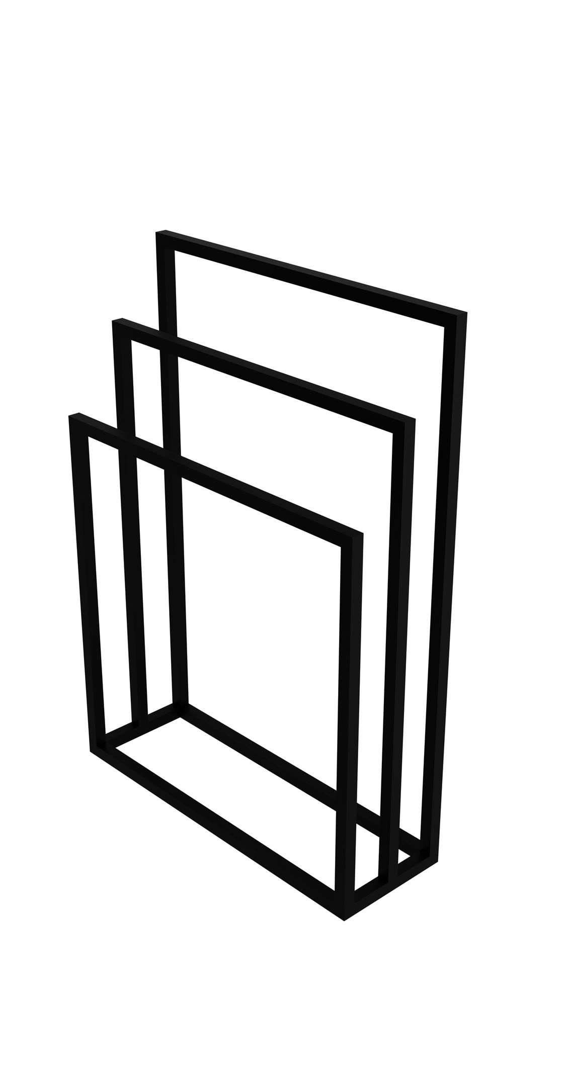 LaVita Halmahera portasciugamani da terra nero 5908211470542