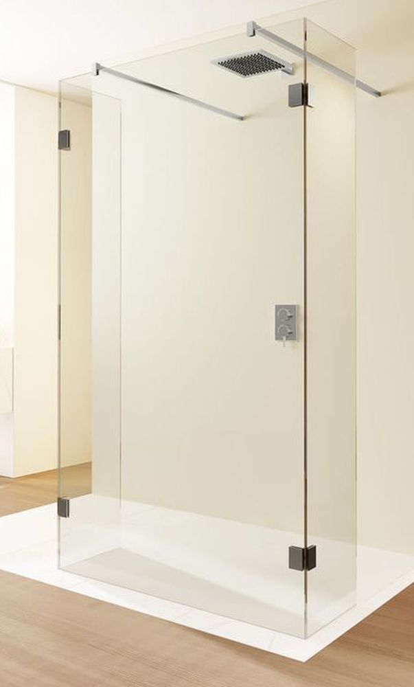 Riho Scandic box doccia 120x27 cm nero opaca/vetro trasparente G001049121
