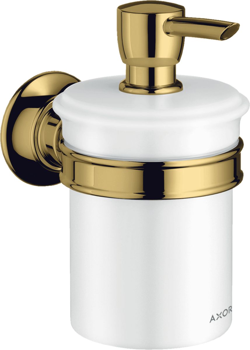 Axor Montreux dispenser di sapone liquido 300 ml ceramica-oro 42019990