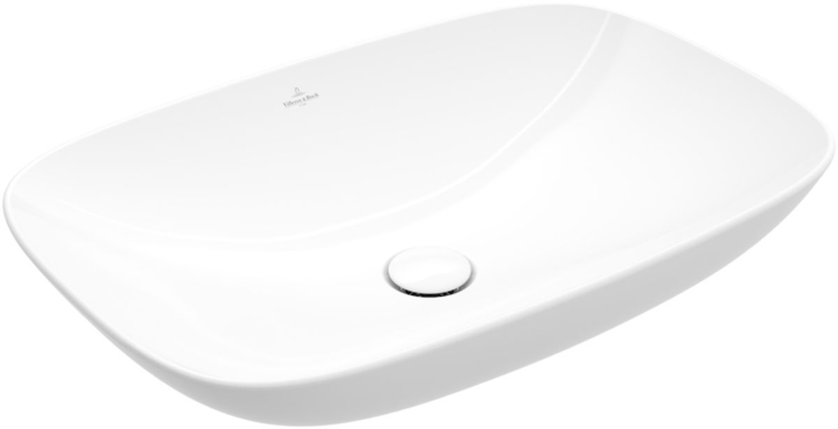 Villeroy & Boch Loop & Friends lavabo 56x38 cm rettangolare da appoggio bianco 4A490001