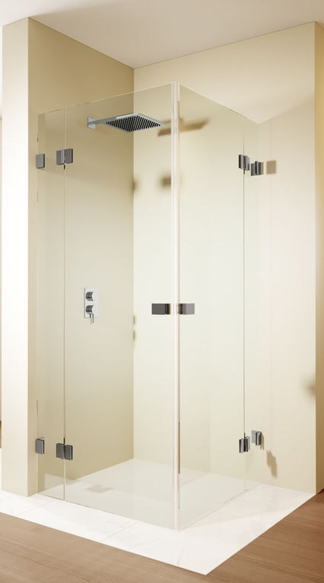 Riho Scandic box doccia 90x90 cm quadrato cromo lucida/vetro trasparente G001100120