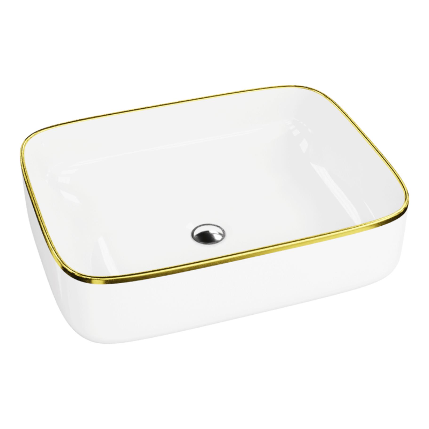 LaVita Galera lavabo 50.5x40 cm rettangolare da appoggio 5900378325123