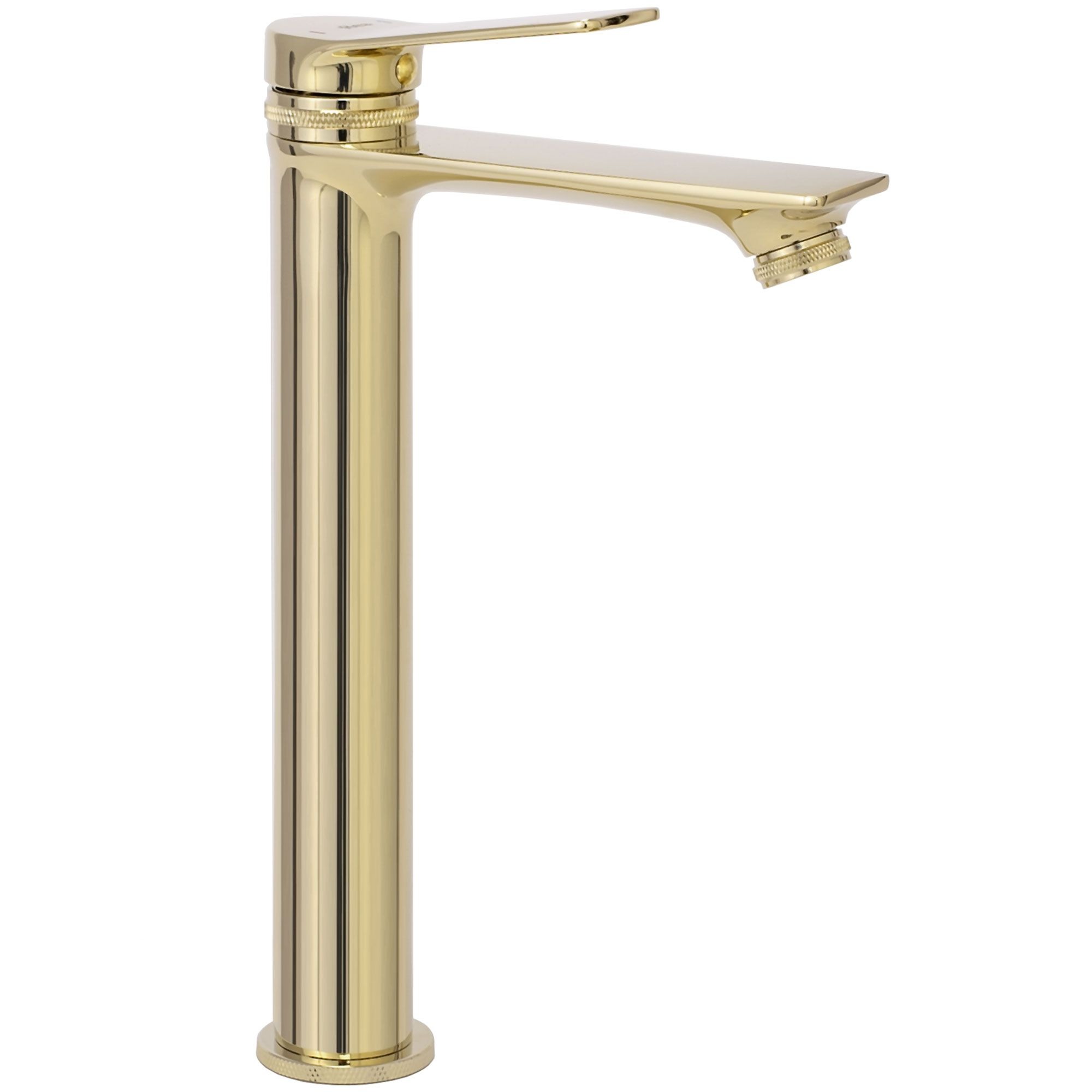 Rea Viral rubinetto per lavabo verticale oro REA-B2023