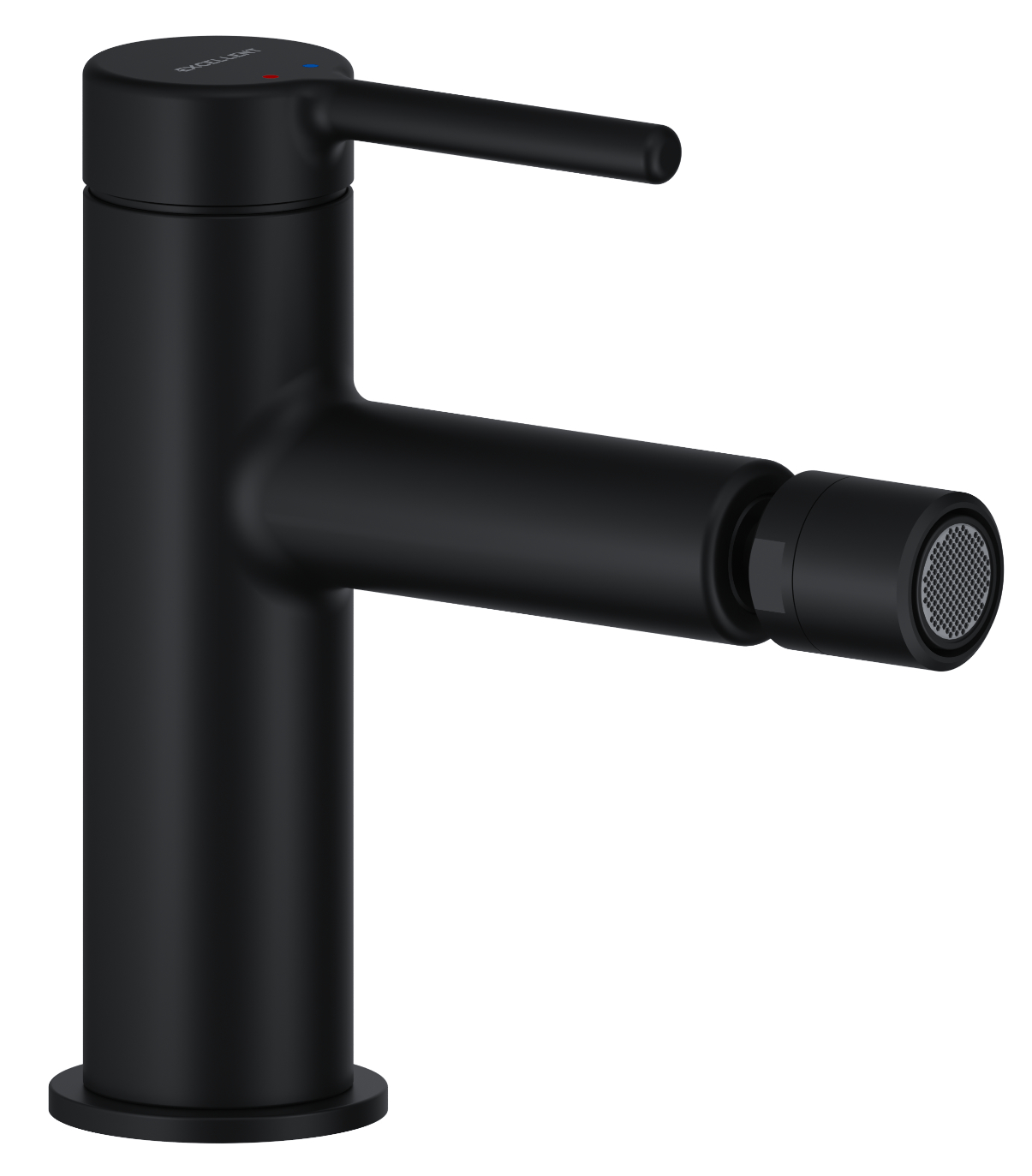 Excellent Pi rubinetto per bidet verticale nero AREX.1203BL