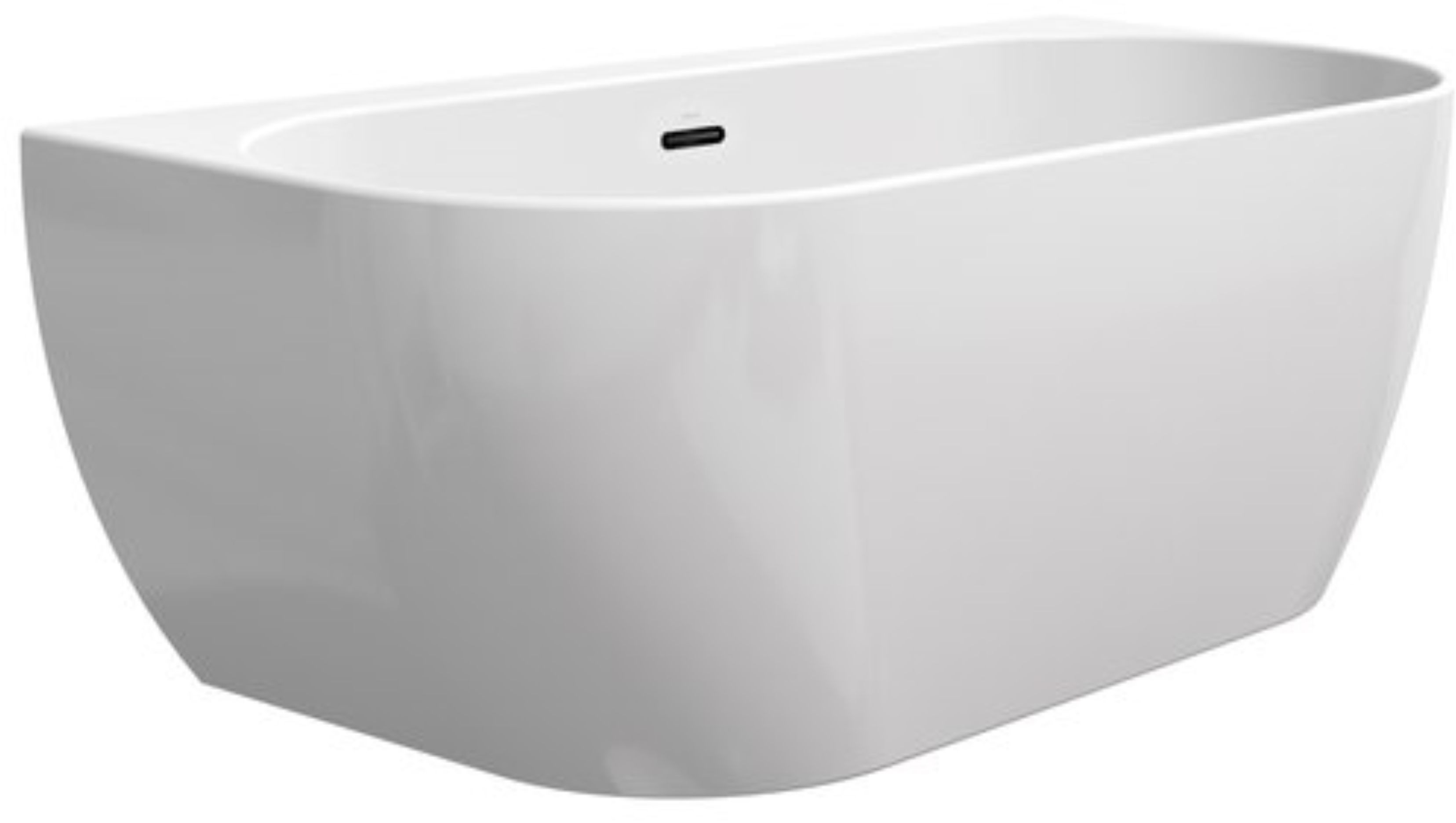 Ravak Freedom W vasca da bagno a parete 166x80 cm ovale bianco XC00100033