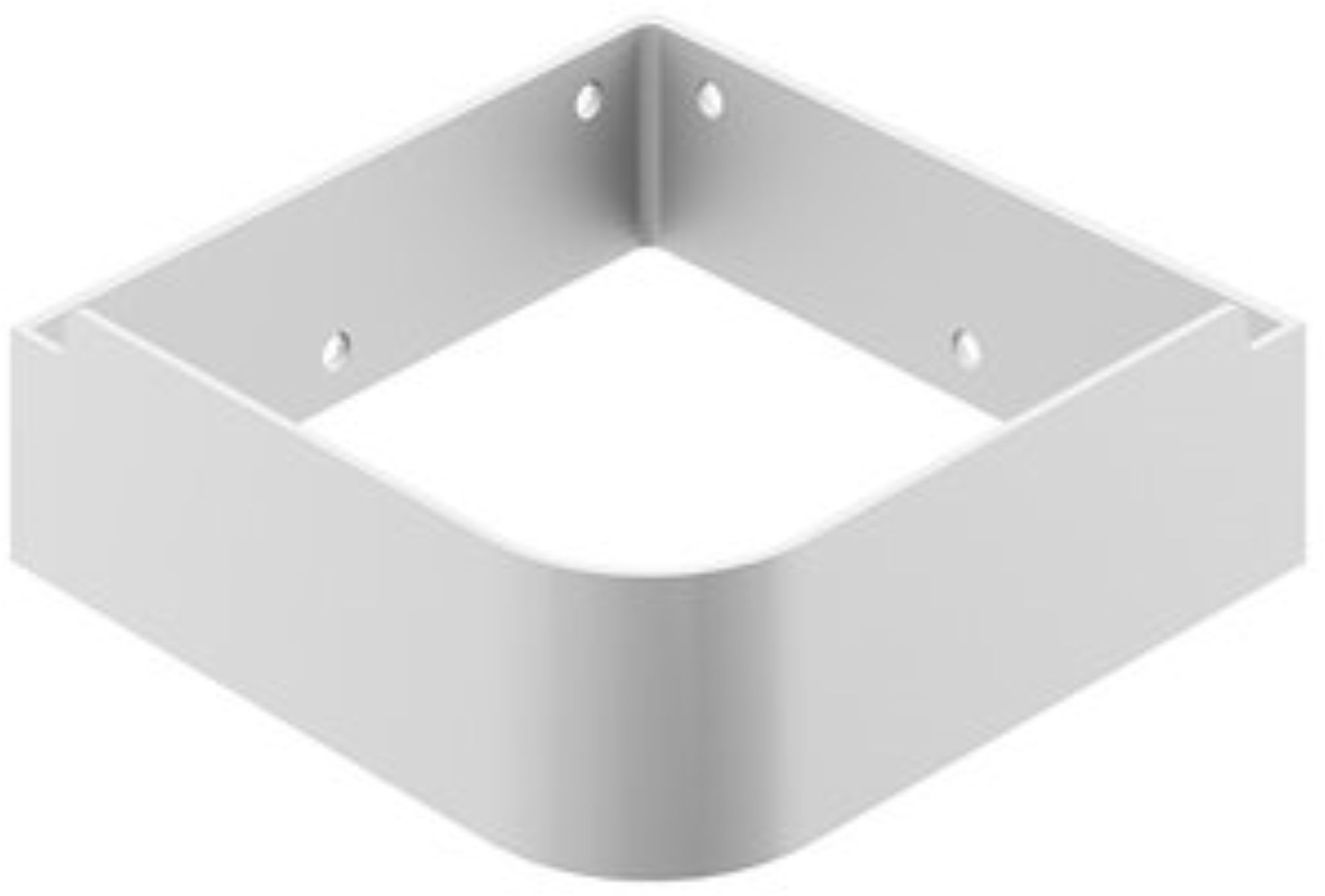 Ravak Yard consolle 22.1x22.1x12.5 cm bianco X01774