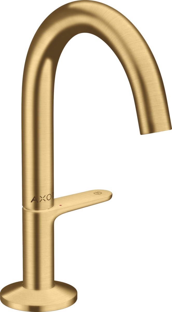 Axor One rubinetto per lavabo verticale oro 48010250