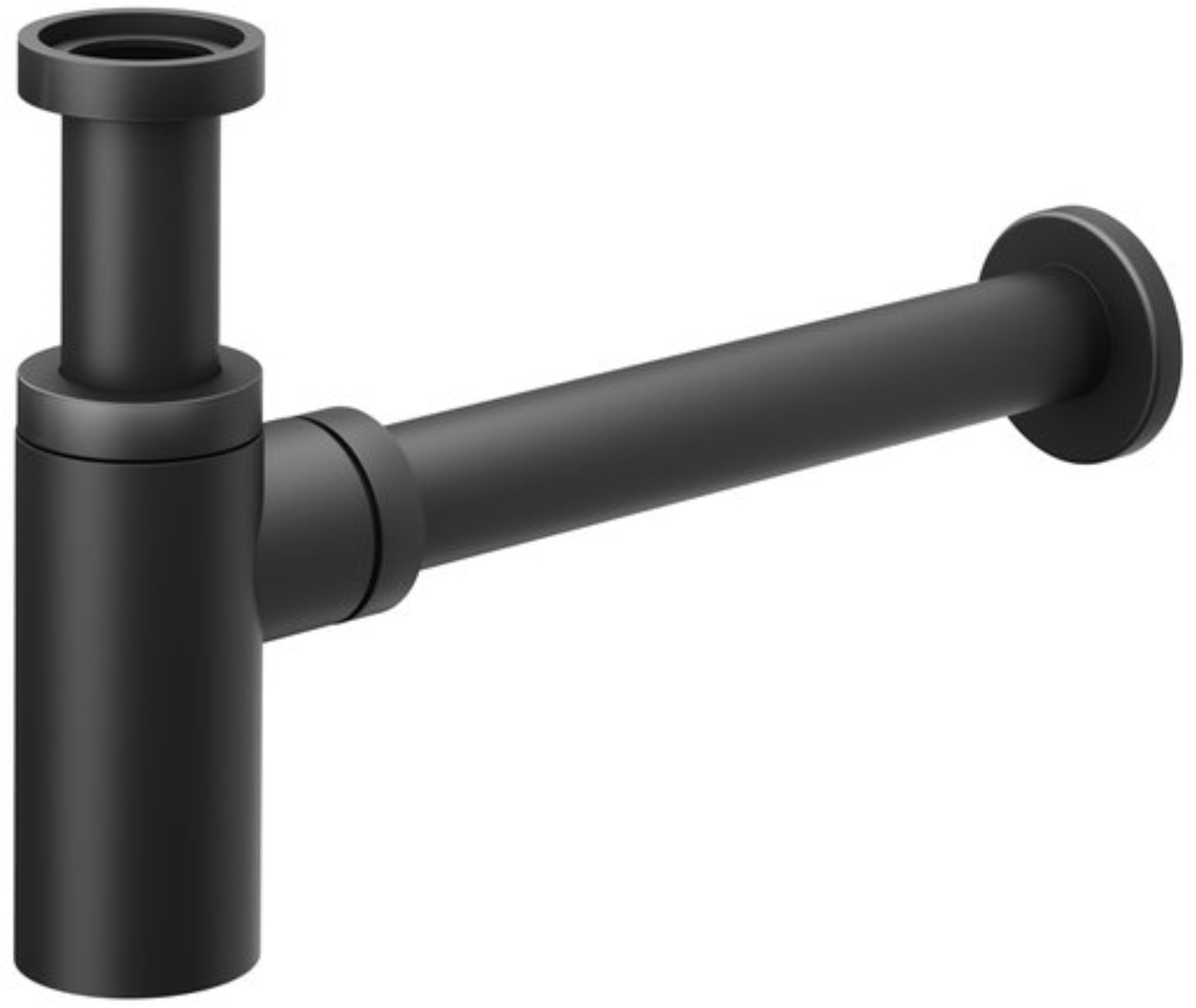 Ravak sifone per lavabo a bottiglia nero X01747