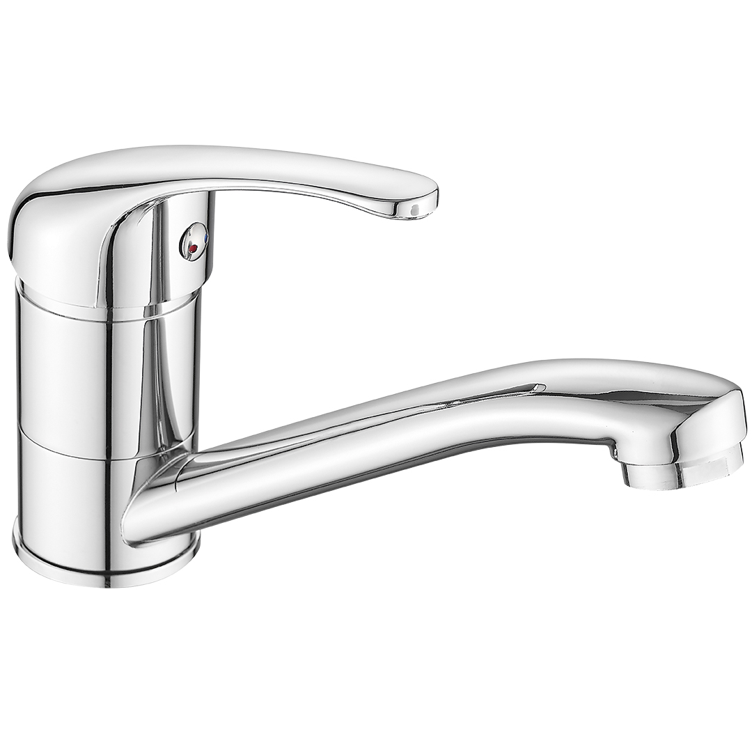 Kuchinox Pedro rubinetto per lavabo verticale cromo BQE026D