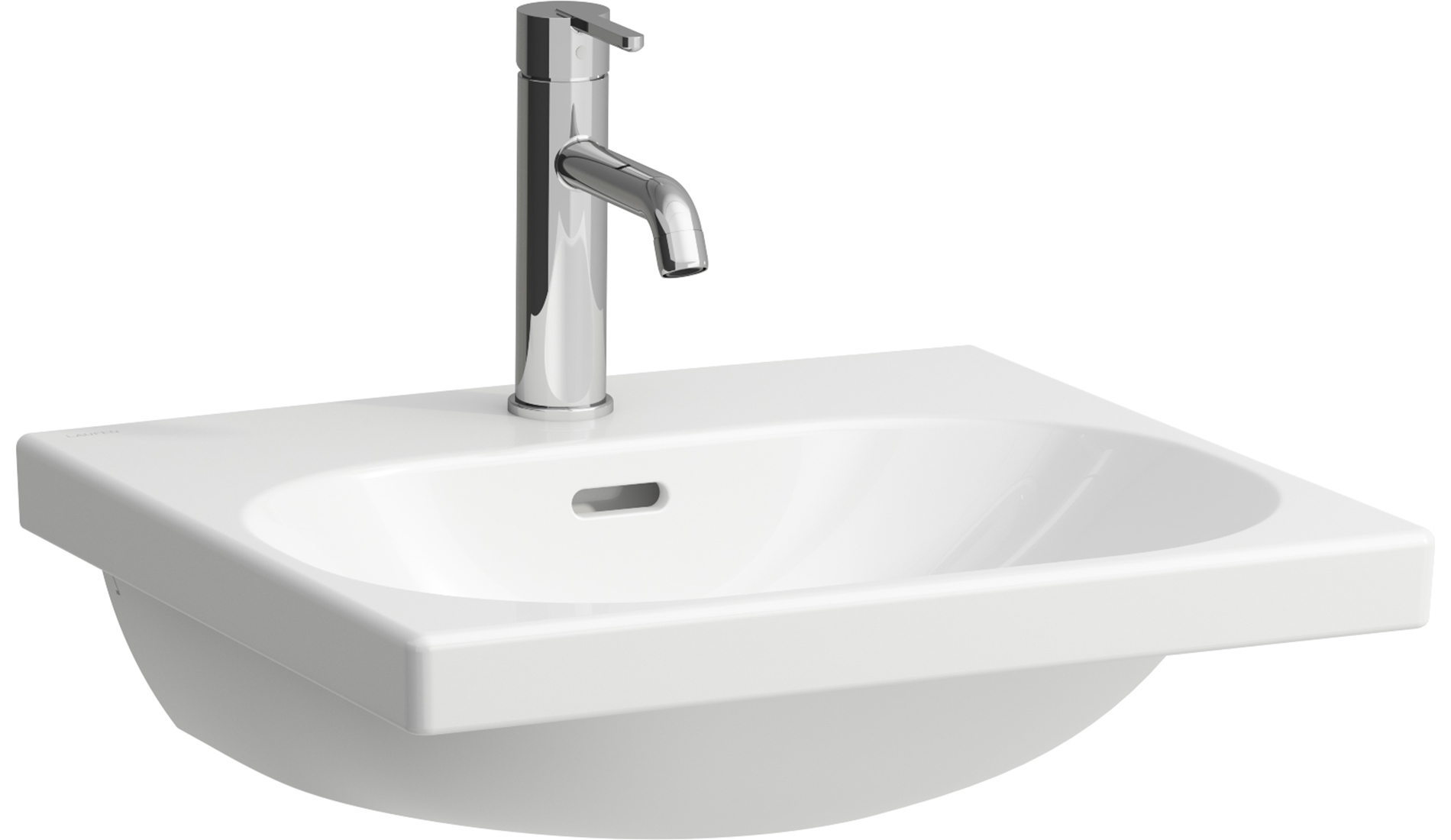 Laufen Lua lavabo 50x46 cm rettangolare a parete bianco H8100814001091