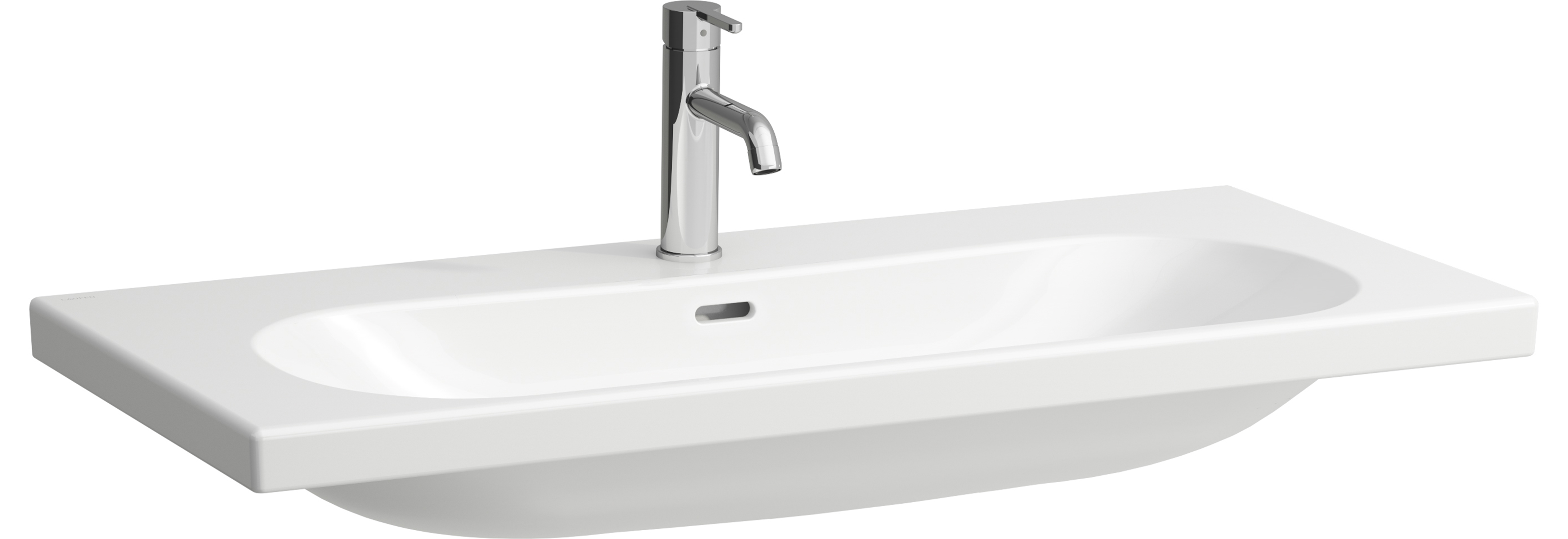Laufen Lua lavabo 100x46 cm rettangolare a parete bianco H8160894001071