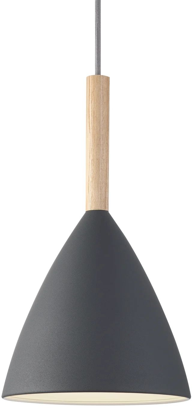 Nordlux Pure lampada sospesa 1x40 W grigio/cenere 43293010