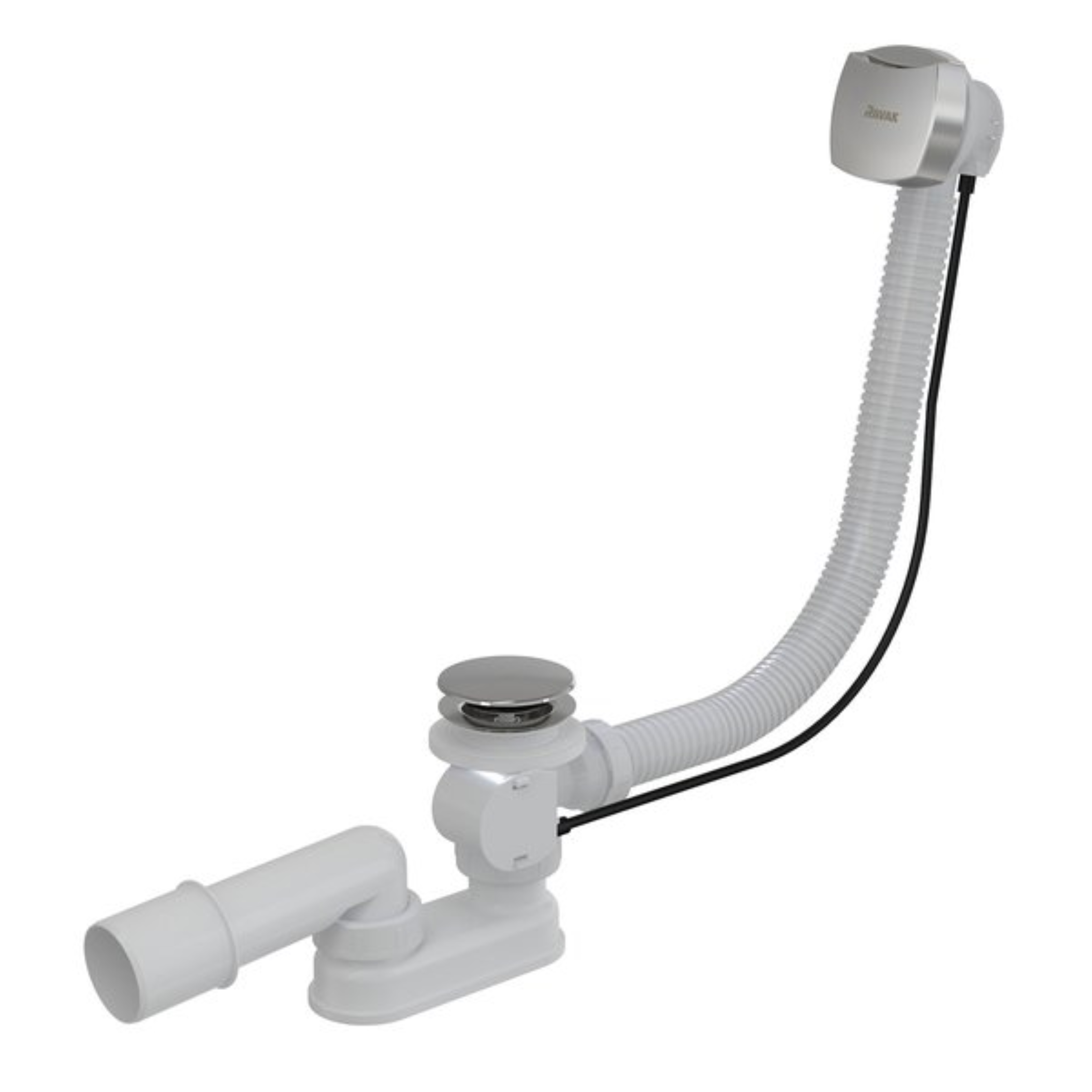 Ravak sifone per vasca da bagno cromo X01507