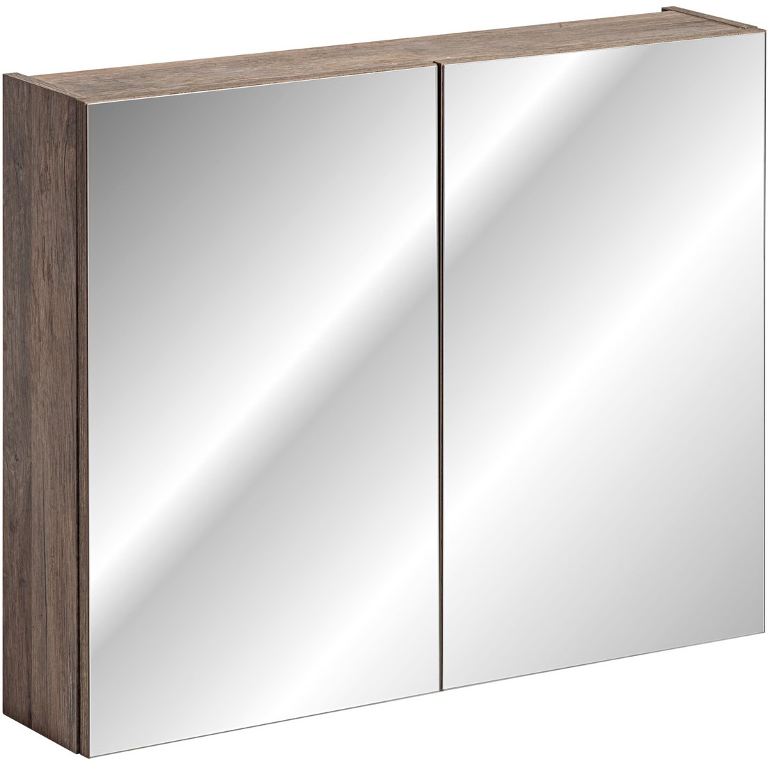 Comad Sante Fe Oak armadietto 80x17x65 cm con specchio rovere SANTAFEOAK84-80-A-2D