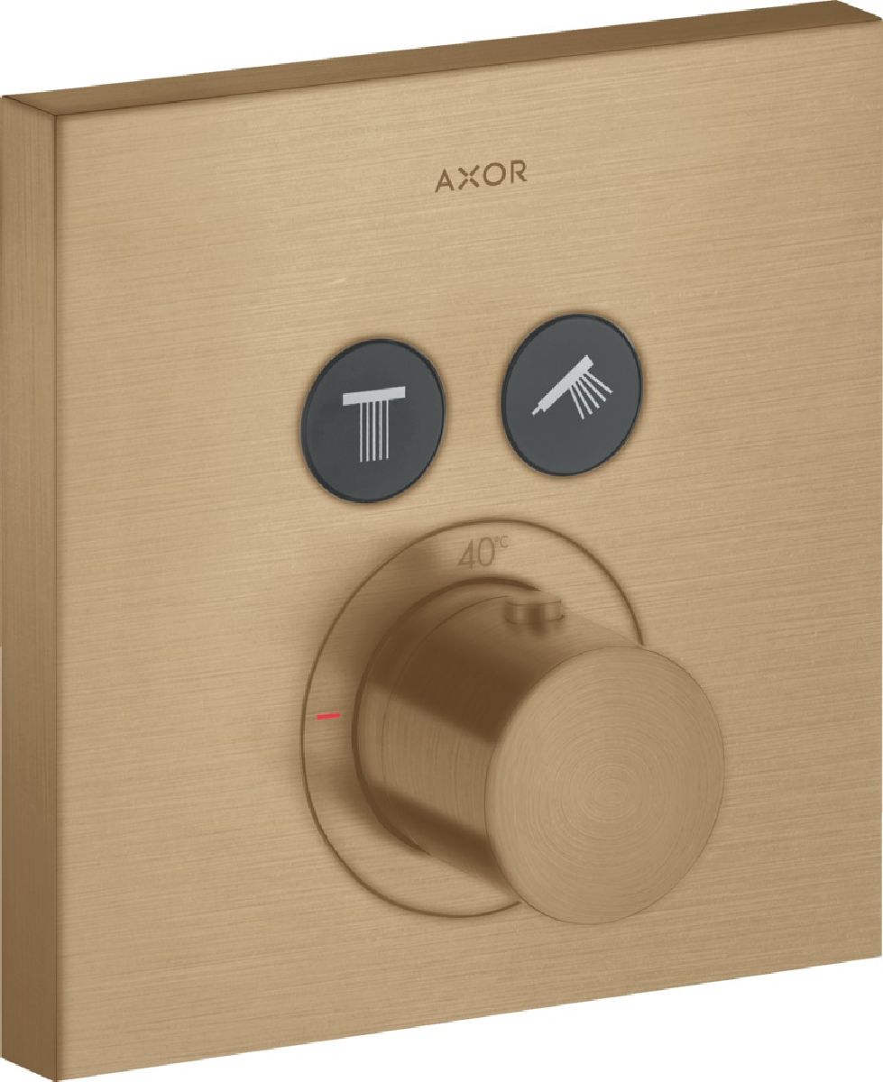 Axor ShowerSolutions rubinetto per vasca e doccia da incasso con termostato || 36715140