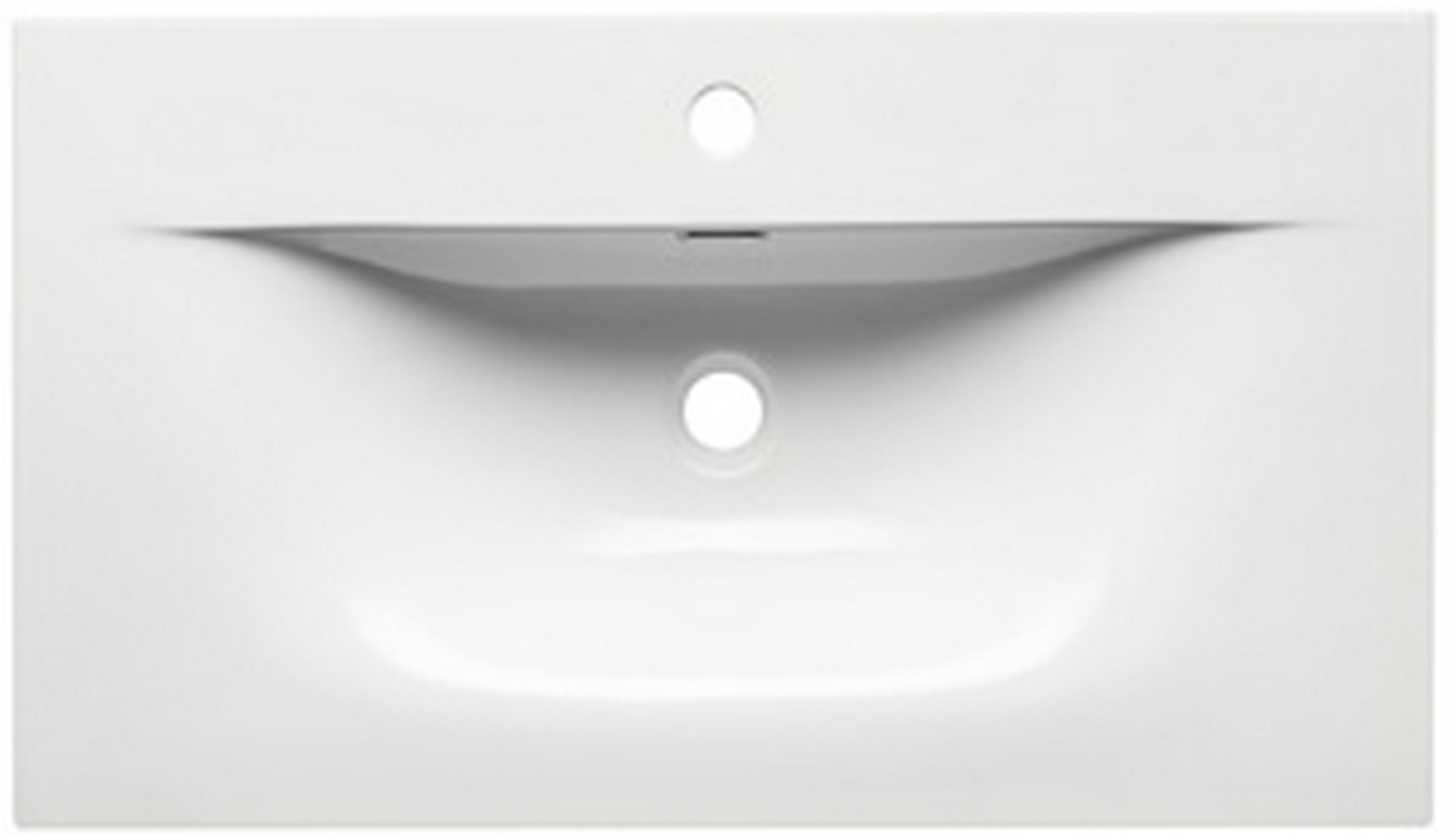 Comad Sky lavabo 81x46 cm rettangolare da mobile bianco SKY80/DP-8099