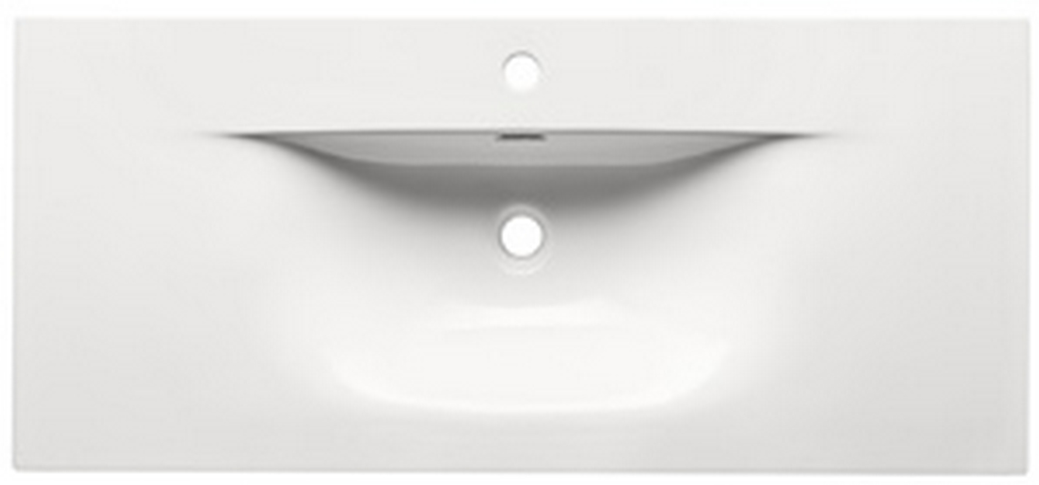 Comad Sky lavabo 121x46 cm rettangolare da mobile bianco SKY120/DP-8099