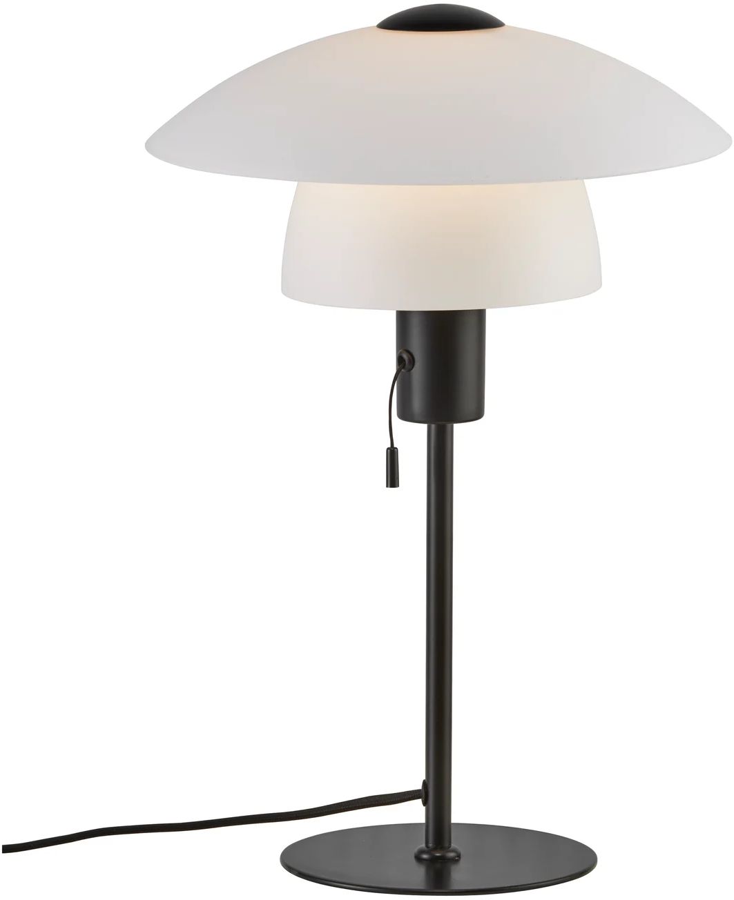 Nordlux Verona lampada da tavolo 1x15 W bianco-nero 2010875001