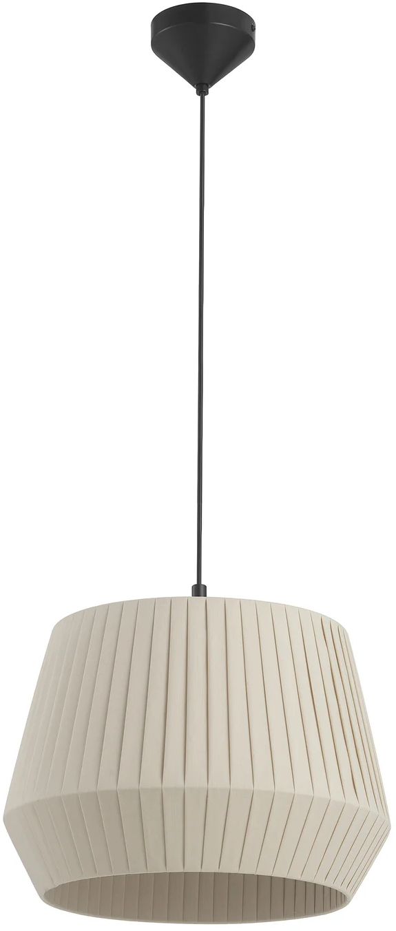 Nordlux Dicte lampada sospesa 1x60 W nero-beige 2112353009