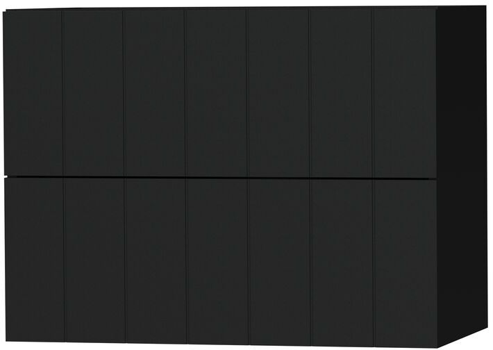 Tiger Maryport armadietto 80x45x60 cm sottolavabo sospeso nero 1495028901