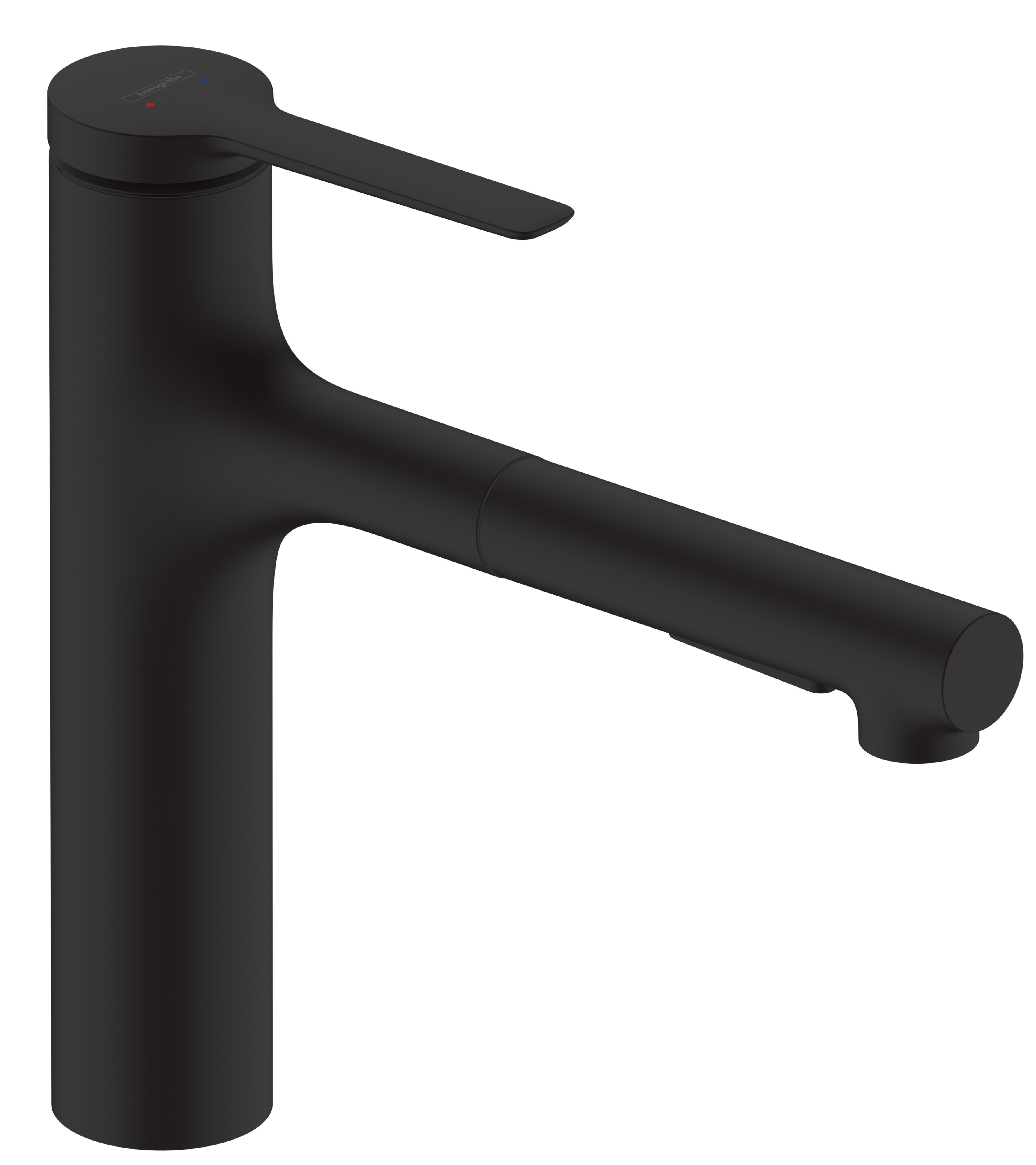 Hansgrohe Zesis M33 rubinetto da cucina verticale nero 74801670