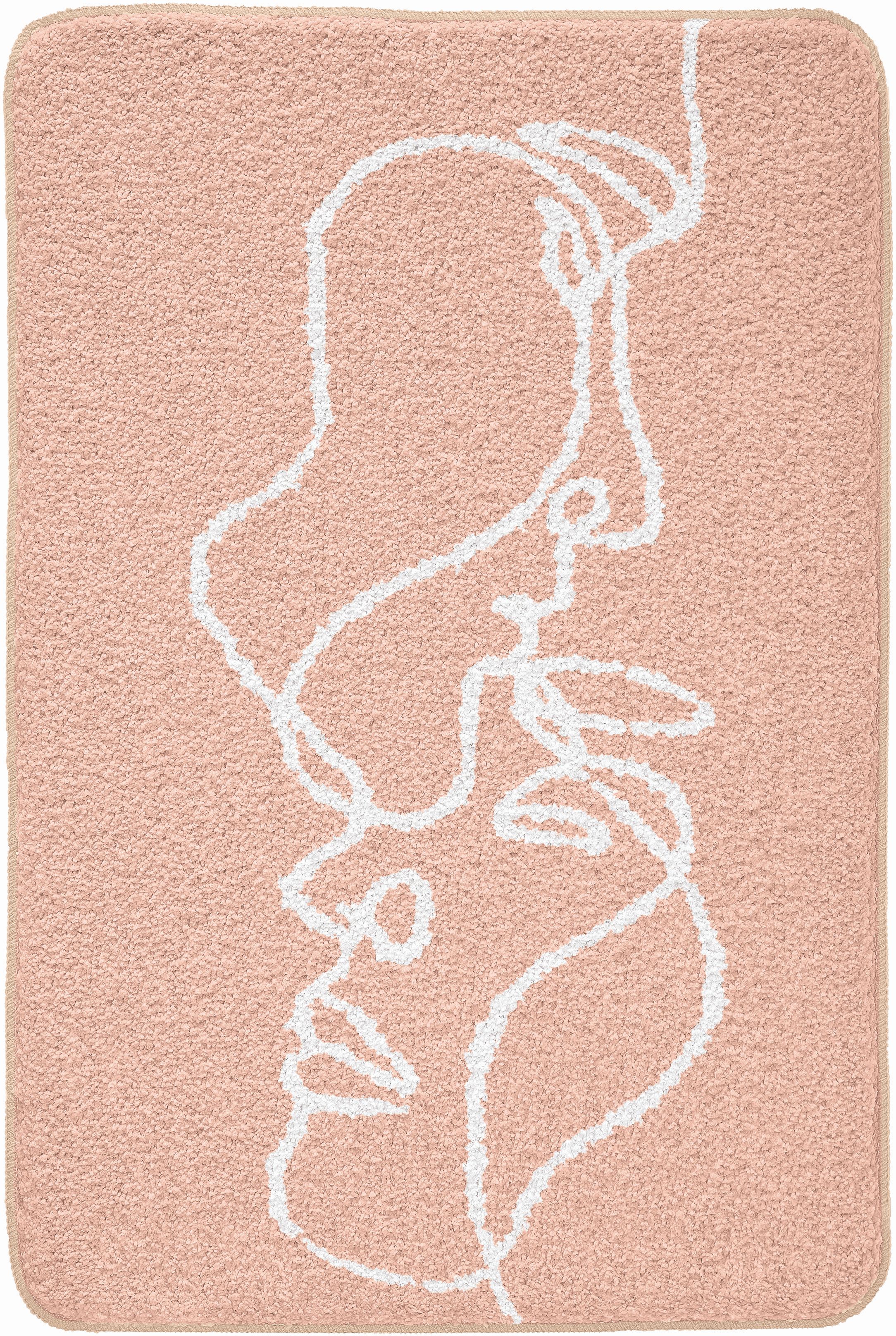 Kleine Wolke Face tappetino da bagno 65x55 cm rettangolare 9151398539