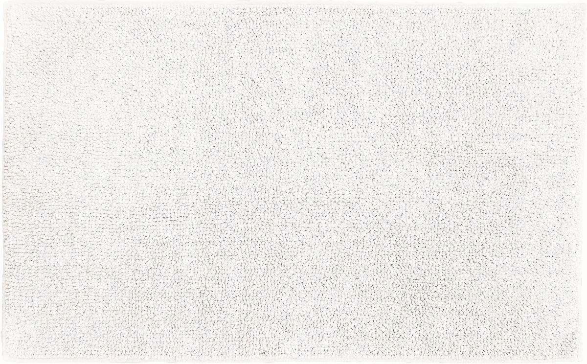 Kleine Wolke Chrissy tappetino da bagno 100x60 cm rettangolare bianco 9146100360