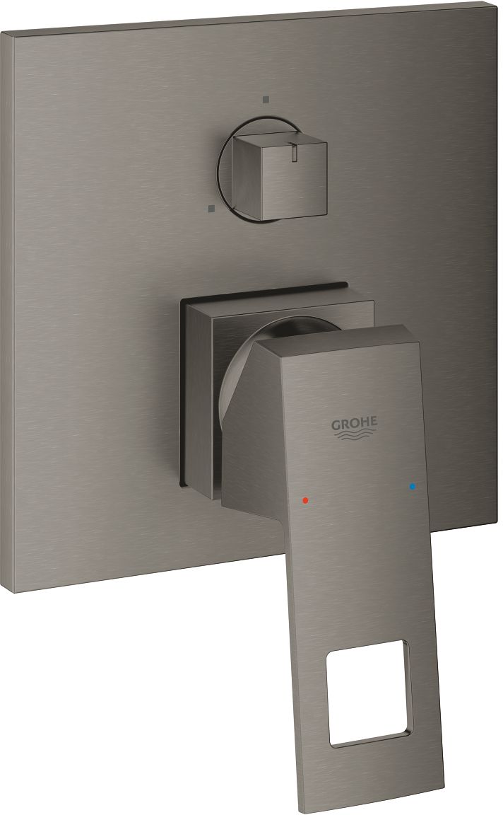 Grohe Eurocube rubinetto per vasca e doccia da incasso Brushed Hard Graphite 24094AL0