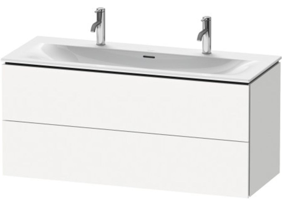 Duravit L-Cube armadietto 122x48.1x55 cm sottolavabo sospeso bianco LC630901818