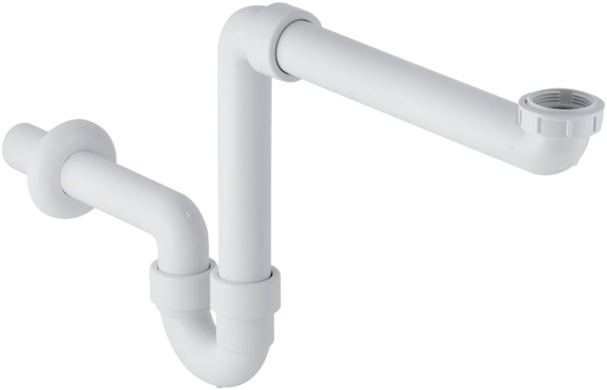 Geberit sifone per lavabo a tubo bianco 151.107.11.1