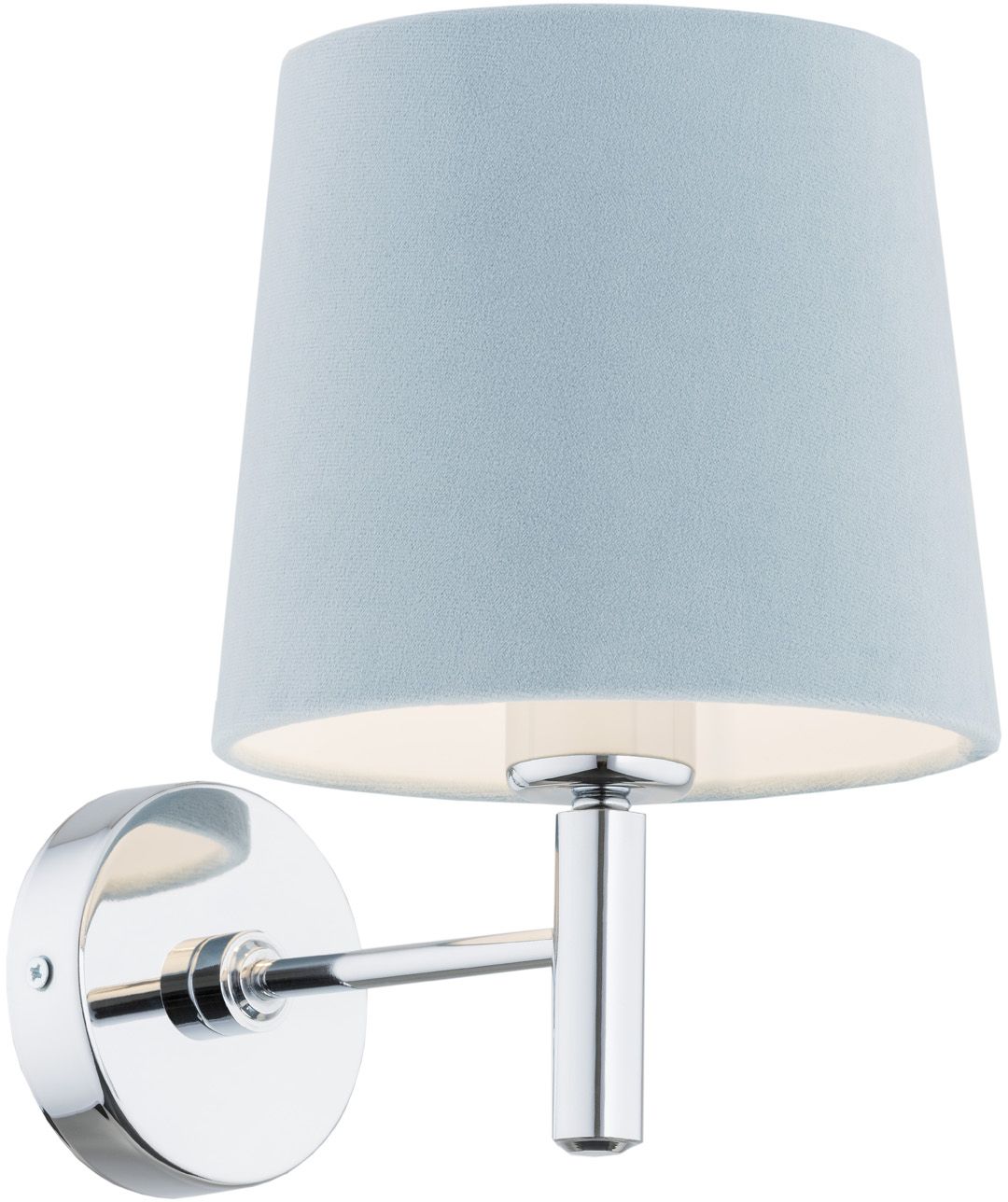 Argon Bolzano lampada da parete 1x15 W cromo-blu 3910