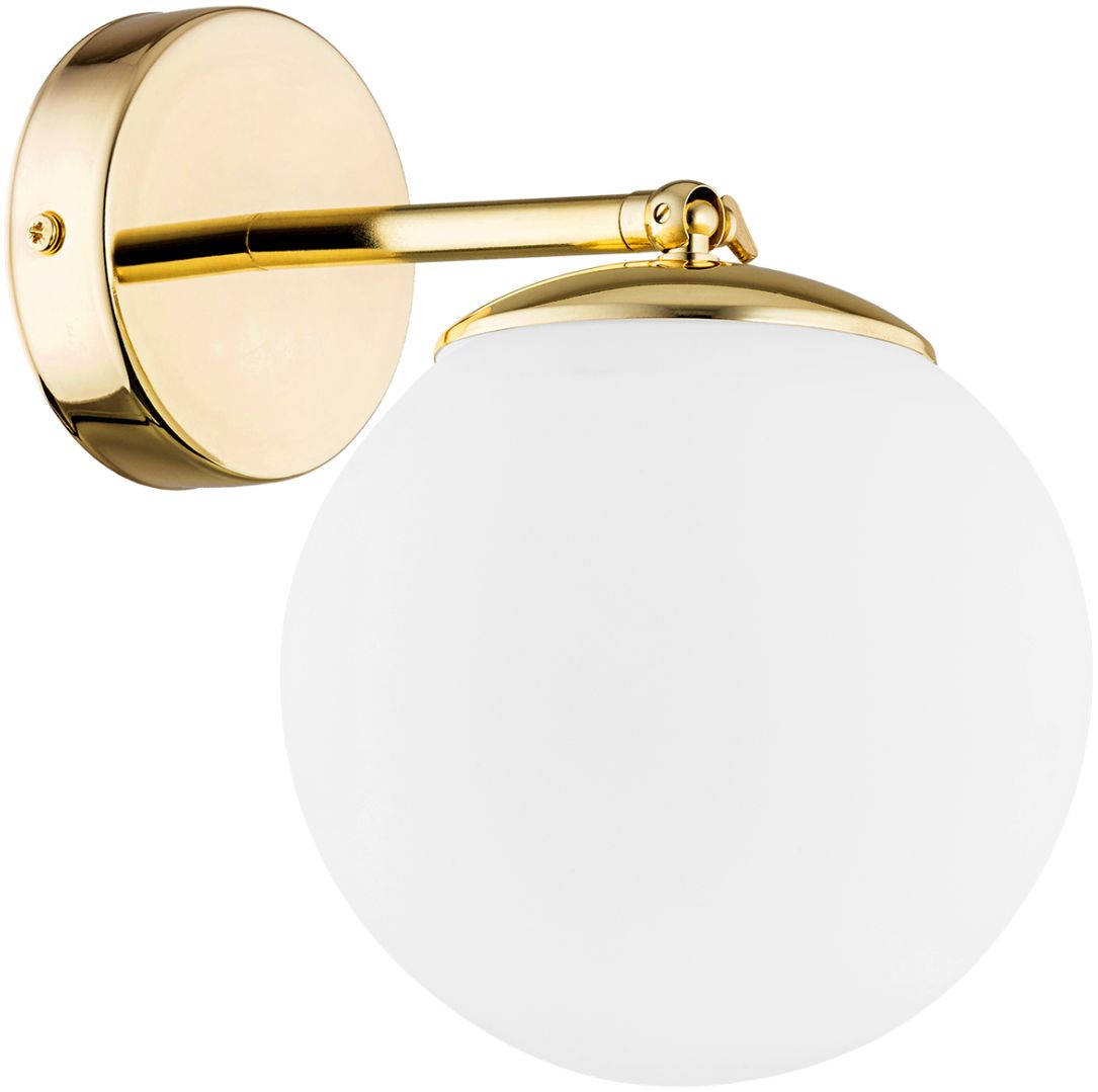 Argon Satelite Plus lampada da parete 1x15 W ottone-opale 4744