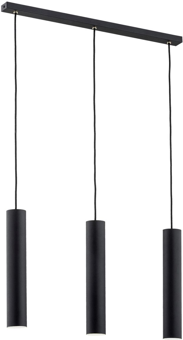 Argon Gomera Plus lampada sospesa 3x5 W nero 6112