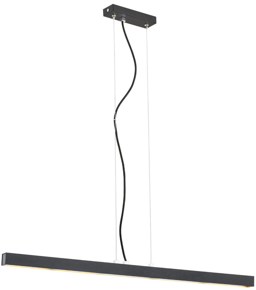 Argon Vermont lampada sospesa 1x24 W nero 3951