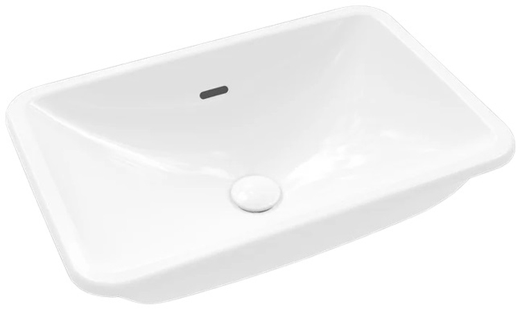 Villeroy & Boch Loop & Friends lavabo 54x34 cm rettangolare sottopiano bianco 4A570001