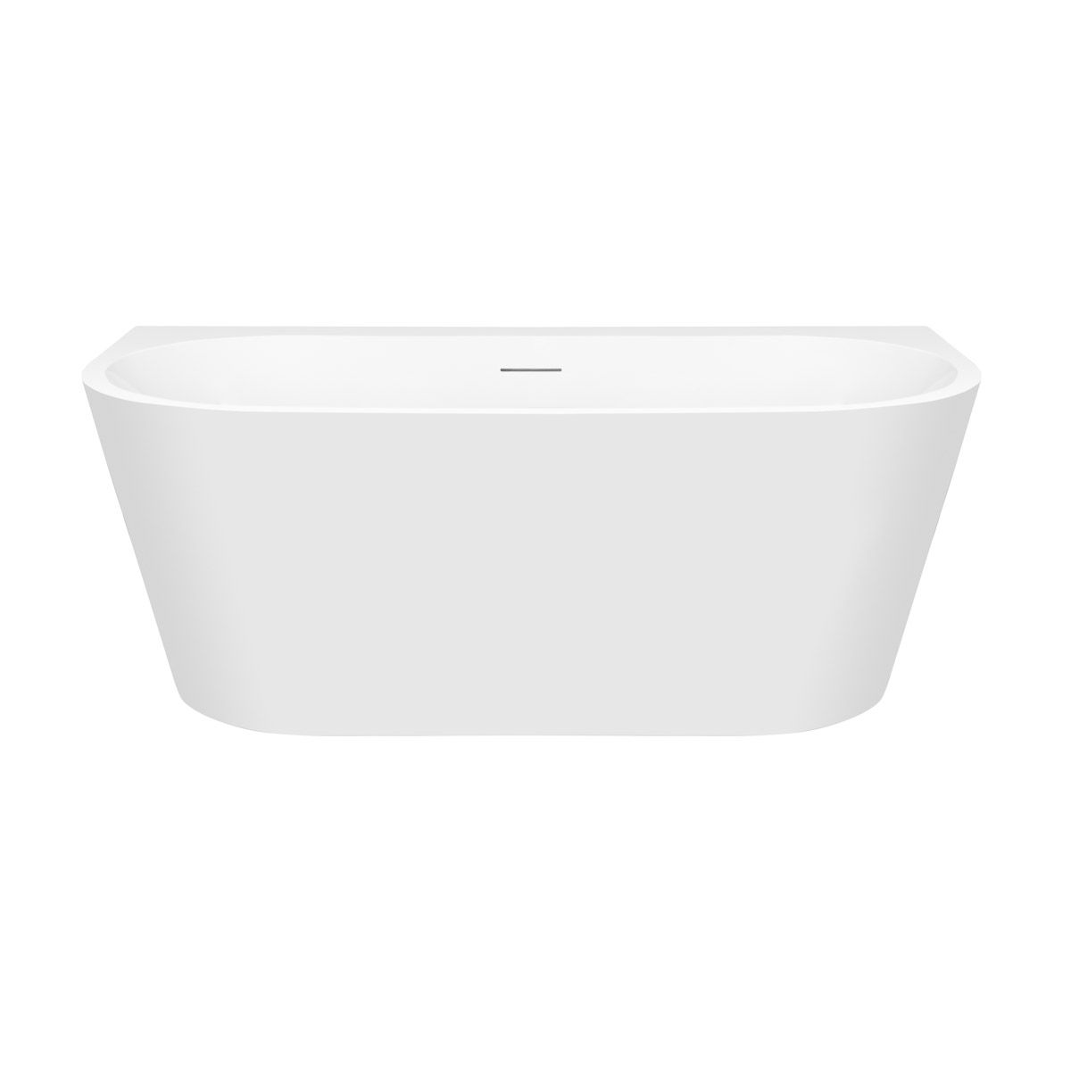 Oltens Hulda vasca da bagno a parete 160x75 cm bianco 12020000