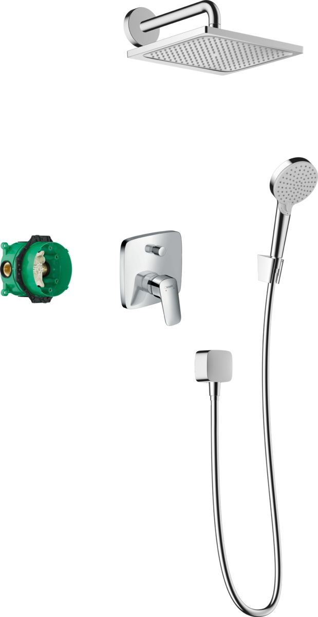 Hansgrohe Crometta set doccia da incasso cromo 27957000