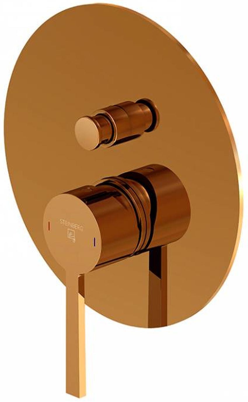 Steinberg 260 rubinetto per vasca e doccia da incasso oro 26021033RG