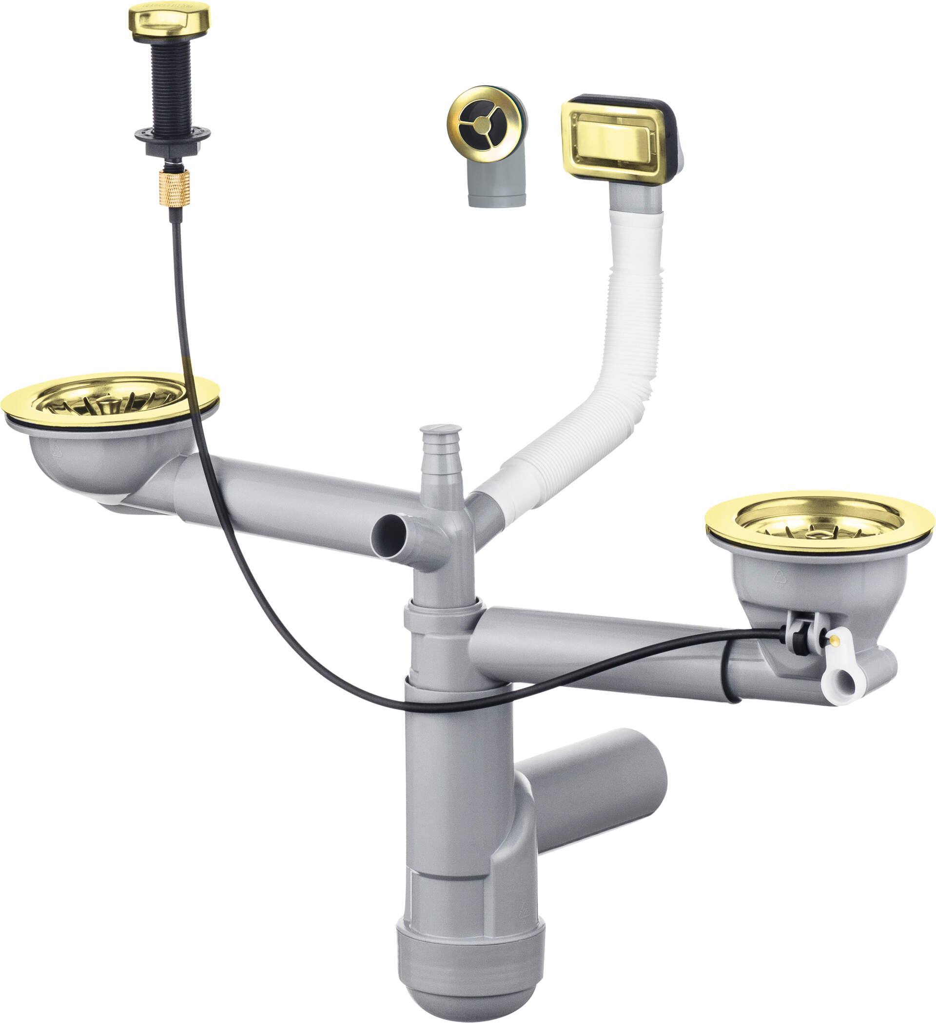 Deante Space Saver Lux sifone per lavello ZXY_Z912